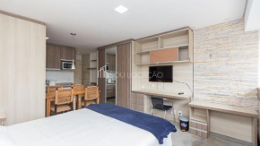 NEO 611 Super prático e bem decorado como um hotel mas com 30m2 preparados para uma estada confortável e privacidade de uma casa